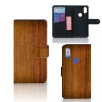 Xiaomi Mi Mix 2s | Book Style Case | Donker Hout Xiaomi Mi Mix 2s | Book Style Case | Donker Hout