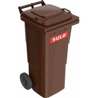 SULO 1049743 Prullenbak 60 l Kunststof (l x b x h) 51.6 x 44.5 x 92 cm Bruin 1 stuk(s)