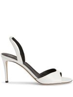 Giuseppe Zanotti sandales Lilibeth 70 mm à bride arrière - Blanc