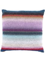 Missoni Home coussin à rayures - Bleu