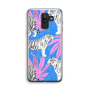 Tijger: Samsung Galaxy J8 (2018) Transparant Hoesje