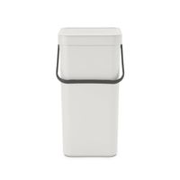 Brabantia Sort & Go afvalemmer 16 liter - Light Grey