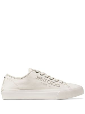 Jimmy Choo baskets Palma/M à logo brodé - Tons neutres