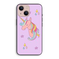 Roze eenhoorn: iPhone 13 mini Biologisch afbreekbaar hoesje