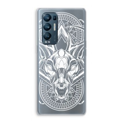 Oh Deer: Oppo Find X3 Neo Transparant Hoesje