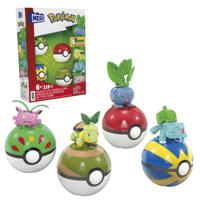 Pokémon MEGA Construction Set Grass-Type Trainer Team Building Toy Kit - thumbnail