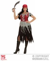 Boekanier piraten dame - thumbnail