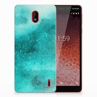 Hoesje maken Nokia 1 Plus Painting Blue - thumbnail