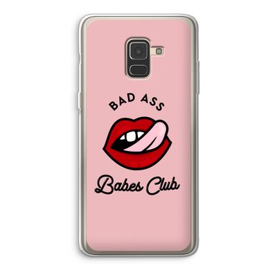 Badass Babes Club: Samsung Galaxy A8 (2018) Transparant Hoesje