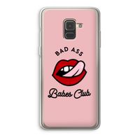 Badass Babes Club: Samsung Galaxy A8 (2018) Transparant Hoesje