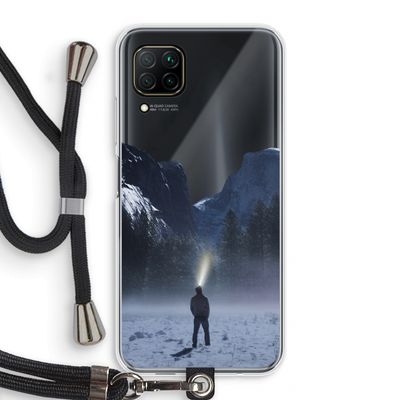 Wanderlust: Huawei P40 Lite Transparant Hoesje met koord