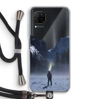 Wanderlust: Huawei P40 Lite Transparant Hoesje met koord