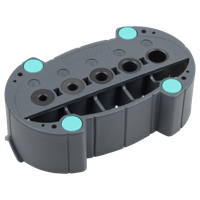 Wolfcraft "accumobiel" | boorhulp | ø4, 5, 6, 8, 10mm | 1 stuk - 4685000