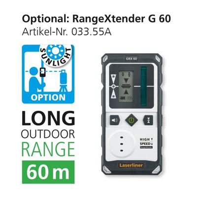 Laserliner X1-Laser (CrossGrip 2. Akku Osram)