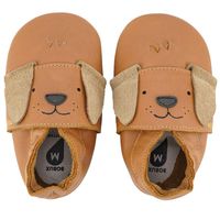Bobux babyslofjes Little Pup Caramel Maat