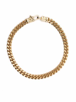 Tom Wood bracelet en maille gourmette - Or