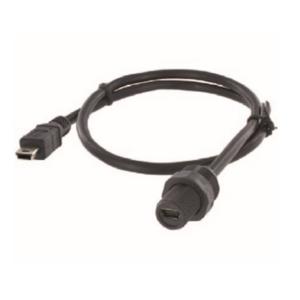 encitech 1310-0009-10 1310-0009-10 Mini-USB 2.0 type B Chassisbus, inbouw M12 1 stuk(s)