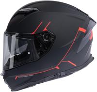 SPEC-X Helmet sx-82.03/r2 black matt/red xl pin rea