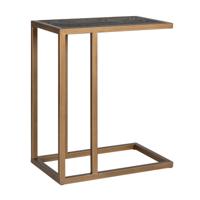 Sofatafel Blackbone messing (Zwart rustiek)
