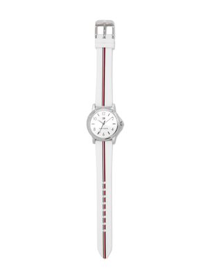 Tommy Hilfiger Junior montre à quartz 32 mm - Blanc