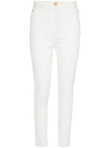 Balmain jean skinny à taille haute - Bleu