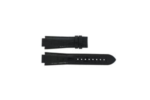 Horlogeband Tissot T60152152A / T610014537 Croco leder Zwart 14mm