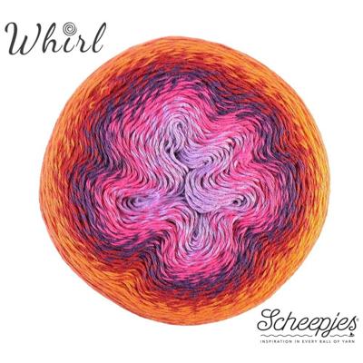 Scheepjes Whirl - 764 Red Velvet Sunrise