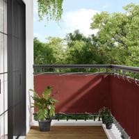 Balkonscherm Terracotta 75x700 cm 100% Polyester Oxford