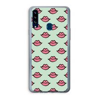 Lipjes: Samsung Galaxy A20s Transparant Hoesje