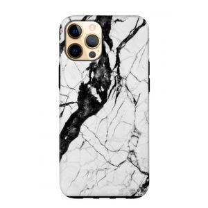 Witte marmer 2: iPhone 12 Pro Max Tough Case