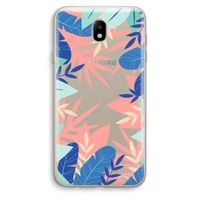Tropisch: Samsung Galaxy J7 (2017) Transparant Hoesje