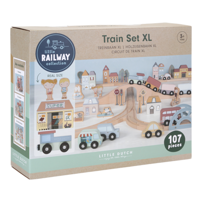 Little Dutch treinbaan XL starterskit