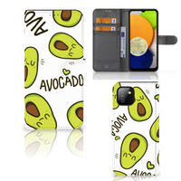 Samsung Galaxy A03 Leuk Hoesje Avocado Singing - thumbnail