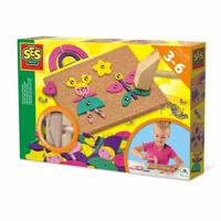Vaardigheidsspel met Papier SES Creative Juego Trendy Tap Tap