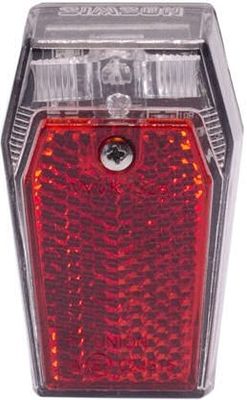 Simson Achterlicht mini batterij spatbord rood