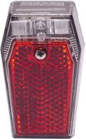 Simson Achterlicht mini batterij spatbord rood