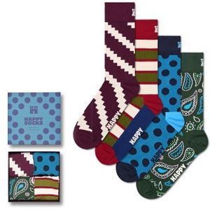 Happy Sock New Vintage Socks Gift Set 4 stuks