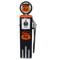 Phillips 66 8 Ball Elektrische Benzinepomp Zonder Voet - Zwart & Oranje - Reproductie - thumbnail