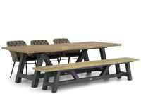 Lifestyle Crossway/Trente 260 cm dining tuinset 5-delig