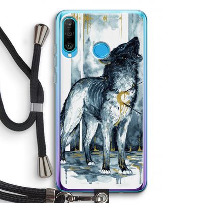 Bleeding Soul: Huawei P30 Lite Transparant Hoesje met koord