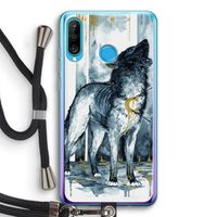 Bleeding Soul: Huawei P30 Lite Transparant Hoesje met koord