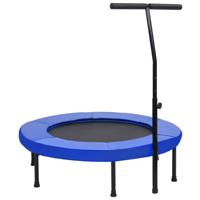 Fitnesstrampoline met handgreep en veiligheidsmat 102 cm Fitnesstrampoline met handgreep en veiligheidsmat 102 cm