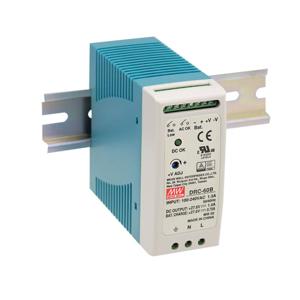 Mean Well DRC-60A DIN-rail netvoeding 13.8 V/DC 2.8 A 59 W Aantal uitgangen: 2 x Inhoud: 1 stuk(s)