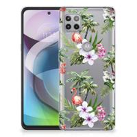 Motorola Moto G 5G | TPU Hoesje | Flamingo Palms