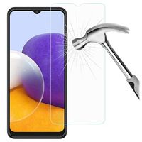 Samsung Galaxy A22 5G, Galaxy F42 5G Screenprotector van gehard glas - 9H - Doorzichtig - thumbnail