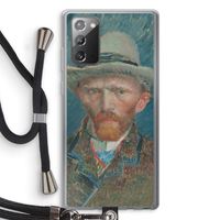 Van Gogh: Samsung Galaxy Note 20 / Note 20 5G Transparant Hoesje met koord