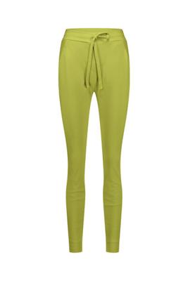 Downstairs bonded trousers - dark lime - 13535