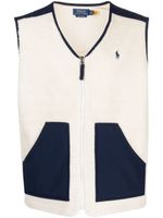 Polo Ralph Lauren gilet à design color block - Tons neutres