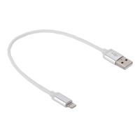 1m Net Style Metal Head 8 Pin to USB Data / Charger Cable For iPhone XR / iPhone XS MAX / iPhone X & XS / iPhone 8 & 8 Plus / iPhone 7 & 7 Plus / iP