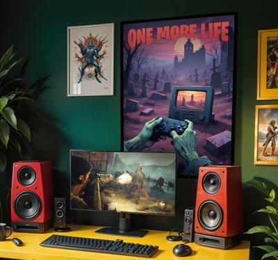 one more life videogameposter